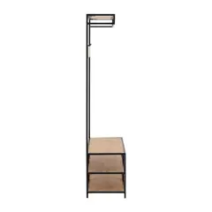 MASIVA HOME - Perchero Mabel Marron y Negro - Masiva Home