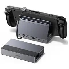 UGREEN - UGREEN Dock Steam Deck 9 en 1 USB-C ROG Ally, 4K 120Hz DisplayPort, SD/TF PD 100W CM800 - 55733