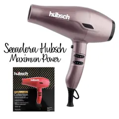 HUBSCH - Secador de Cabello  Alisador Hubsch AC 2400W -Rosado.