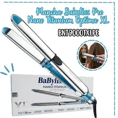 BABYLISS - Plancha BaBylissPRO Optima 9000 Xl Nanotitanium 1 1/4″