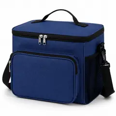 MINARI - Lonchera Térmica para Alimentos y Bebidas Fiambrera Impermeable Azul L77
