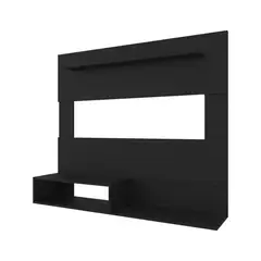 FMFURNITURE - Panel Tv 55 120X140X31,5 Cm Fm-001N - Negro