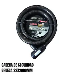 GENERICO - CADENA DE SEGURIDAD 22X1800MM MOTO