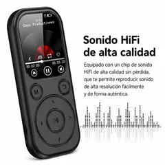 GENERICO - REPRODUCTOR MP3 32 GB FM BLUETOOTH NEG
