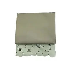 GENERICO - Cortina Plastico Ducha Con Piso Impermeable