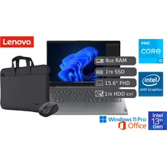 LENOVO - LAPTOP NUEVA LENOVO I3 13VA 8GB 1TB SSD + 1TB HDD EXTERNO