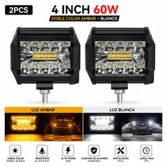 JET - Barra Dual 20Led + Flash 5 Funciones 60W Par