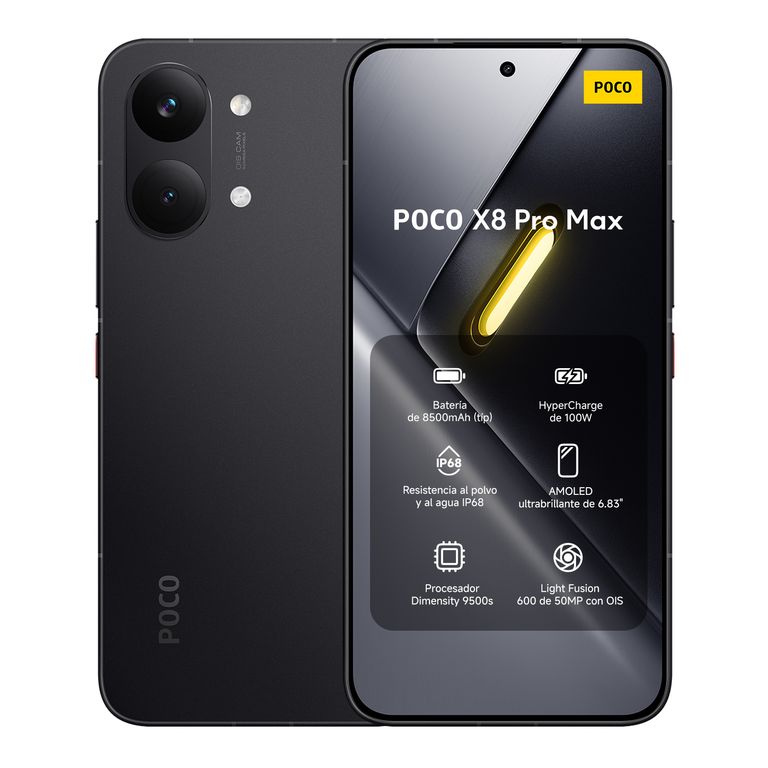 POCO X8 Pro Max Negro 12 GB + 512 GB
