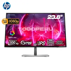 HP - Monitor Plano HP Serie 5 Pro 524pf 23.8" WLED/FHD/IPS/Antirreflectante/HDMI/DP/USB-A/USB-B
