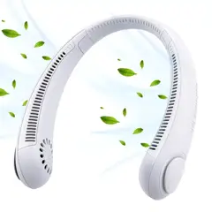 ELECTRIC LIFE - Ventilador de Cuello Recargable Portátil 360° Color Aleatorio