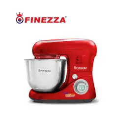 FINEZZA - Batidora 1300 watts FINEZZA rojo 6 velocidades FZ-6822B