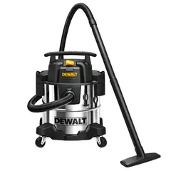 DEWALT - ASPIRADORA SOPLADORADE POLVO Y LIQUIDO 20 LITROS 1050W ACERO INOXIDABLE DXV20S-B2 DEWALT