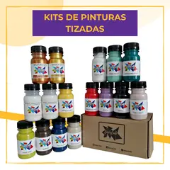 GENERICO - PINTURAS A LA TIZA DECOLINK KITS DE 16 COLORES VARIADOS 120 ML