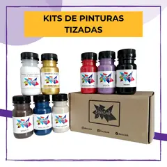 GENERICO - PINTURAS A LA TIZA DECOLINK KITS DE 8 COLORES VARIADOS 120 ML