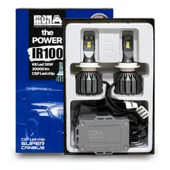 JET - Kit de LED Canbus H7 Iron LED 30000 Lúmenes 2Pcs