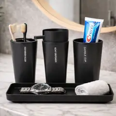 HOGARMAS - Set de Baño DUVAL de 4 piezas