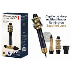 REMINGTON - Cepillo de aire y multiestilizador Remington Sapphire Luxe