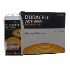 Duracell - CAJA DE 80 PILAS PARA AUDIFONOS MEDICADOS DURACELL 13