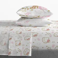 SANRIO - Sabanas 2 plazas Hello Kitty