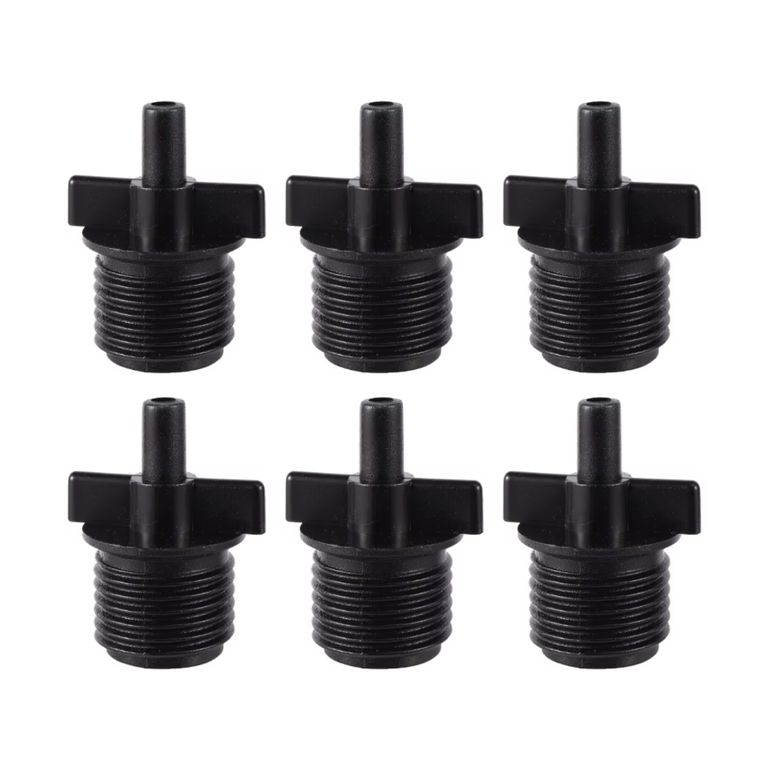 ADAPTADOR PARA RIEGO POR GOTEO DE ROSCA DE MEDIA PACK X6