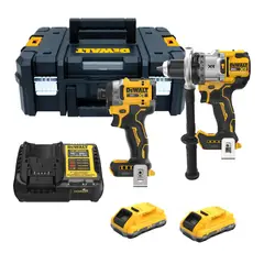 DEWALT - Combo Taladro DCD1007 + Atornillador DCF860 20V MAX XR - Dewalt DCK2101QQ2T-B2