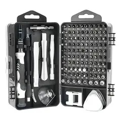 GENERICO - Kit Destornilladores Precisión 110 Piezas Celular Laptop Pc
