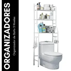 GENERICO - ORGANIZADOR DE BAÑO-BLANCO