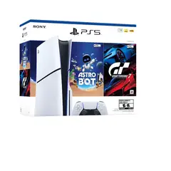 SONY - Consola PlayStation 5 slim con lectora + Astro Bot y Gt7