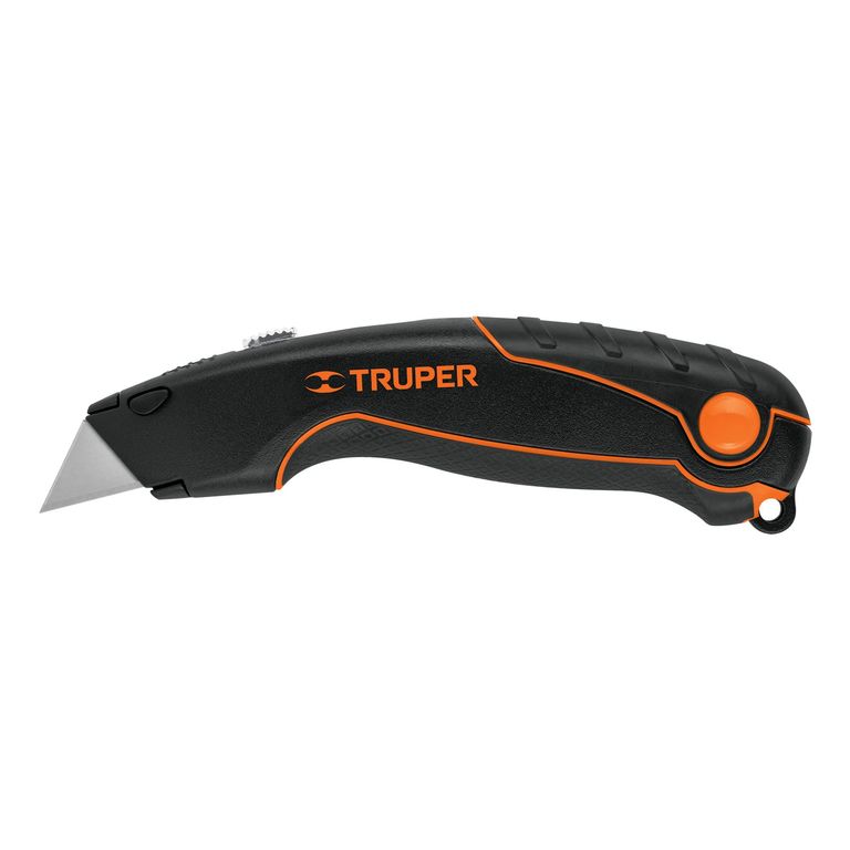 Navaja retráctil 7 cuerpo de aluminio cod 16950Truper