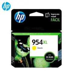HP - Cartucho de Tinta HP 954XL Amarillo L0S68AL OfficeJet 7740, 8210, 8730 Original