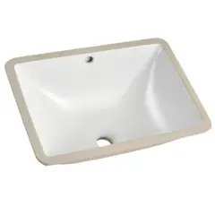 FRATELLI - BOWL OVALIN DE LOZA TRIANGULAR PARA EMPOTRAR BLANCO