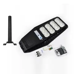 OEM - Farola LED con Panel Solar Exterior Ahorro Energético 500 W IP65