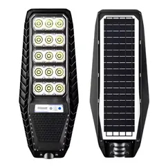 OEM - Reflector Tipo Farola Solar 500W Exterior IP65 Luz Potente con Panel Solar Integrado