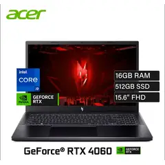 ACER - LAPTOP ACER NITRO V15-51-93PU / INTEL i9-13900H / 512 GB SSD / 16 GB / RTX 4060 / 15.6" 144HZ