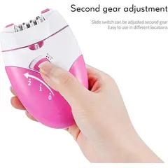 GENERICO - Depiladora Eléctrica Recargable para Mujer  Cuidado Personal Práctico, Rápido y Portátil