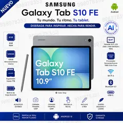 SAMSUNG - Tablet Samsung Galaxy Tab S10 FE 10.9 pulg. WUXGA 128GB 8GB RAM - GRAY