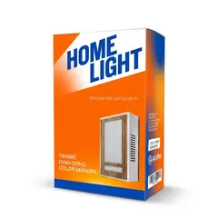 HOME LIGHT - Timbre Ding Dong Para Interiores Estilo Madera Home Light