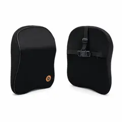 JET - Cojín Almohadilla Para Auto Memory Foam Negro