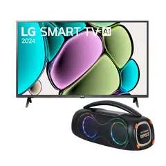 LG - Televisor LG 32 Pulgadas Smart TV WebOS 32LR600BPSC + Parlante EWTTO Portátil 40w ET-P4300MBC