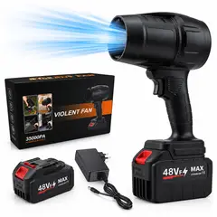 GENERICO - Soplador De Aire Polvo Turbo Multifuncional Inalambrico 48V LS-588