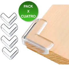 GENERICO - Protectores de Esquina Para Bebés Seguridad Antigolpes x4 Unidades