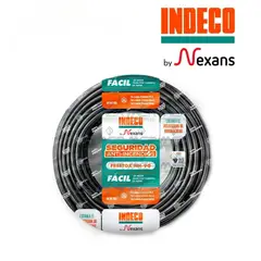 INDECO - CABLE NH-90 LIBRE HALOGENO 4mm2 NEGRO 100m INDECO