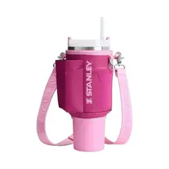 STANLEY - Holder o Porta Vasos de 40 oz STANLEY All Day Quencher Carry All - Fucsia