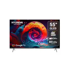 HYUNDAI - Televisor Hyundai 55 QLED 4K UHD Google TV- HYLED5529QG