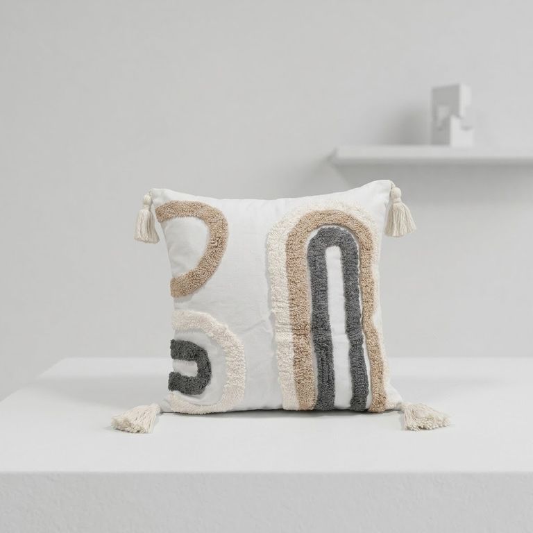Cojín Decorativo Estilo Bohemio Arco 45x45
