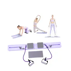 GENERICO - TABLA ENTRENAMIENTO FITNESS MULTIFUNCIONAL LILA