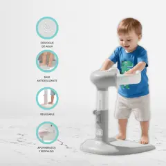 CUZKA - Soporte de Baño para Bebé «TIBOO» Gray