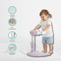 CUZKA - Soporte de Ducha para Bebé «TIBOO» Purple