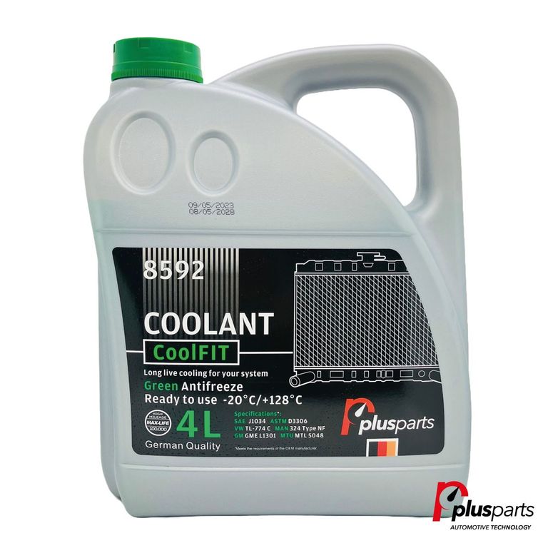 Refrigerante Anticongelante Verde 33% Plusparts
