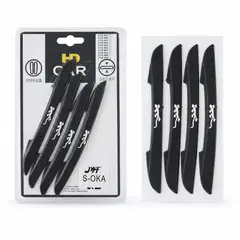 OEM - Protector Puerta De Auto Fibra De Carbono 4Pcs